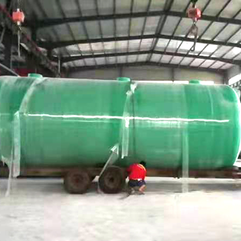 批发缠绕玻璃钢化粪池地埋式机械缠绕污水处理设备玻沉淀池隔油池