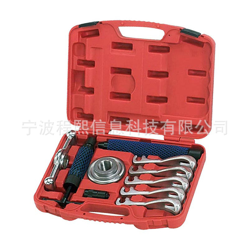 手动油压五爪式轮轴拔卸器 汽车轴承拉马 轴承拉拔器组套