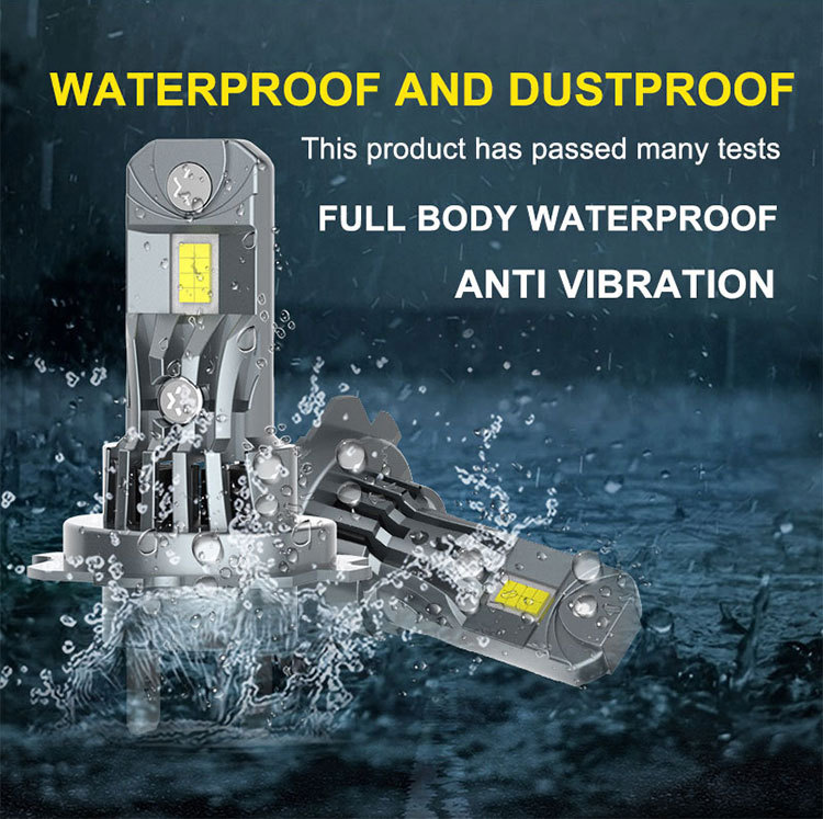 Cross-Border A51 Direct Plug-In High-Power Led Headlight H1H7H4H11Hb3 Ultra-Bright Integrated 1:1 Modified Car Light