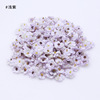 3cm simulation flower head small daisy silk cloth fake flower accessories simulation flower decorative material flower ring artificial flowers