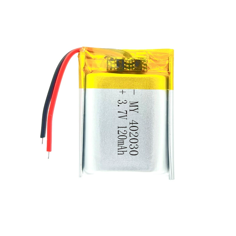 402030 Lithium Battery 3.7V 120mAh Polymer Soft Pack Cell POS Machine Hydration Device 3C/KC Certification