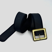 圣诞老人腰带皮带时尚百搭宽腰带装饰配连衣裙大衣百搭外搭腰封