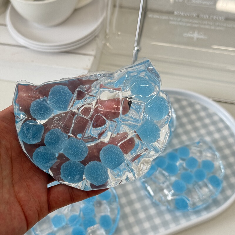 High-Appearance Balloon Bag Stress-Relief Toy Magic Sugar Ball Trendy Toy Squishy Ball Soft Jelly Bag with Super Ice-Clear Jelly Bottom