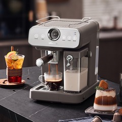 熊コーヒーマシンKFJ-V12Q1家庭用全半自動式カプセルコーヒー複合機オフィス研磨
