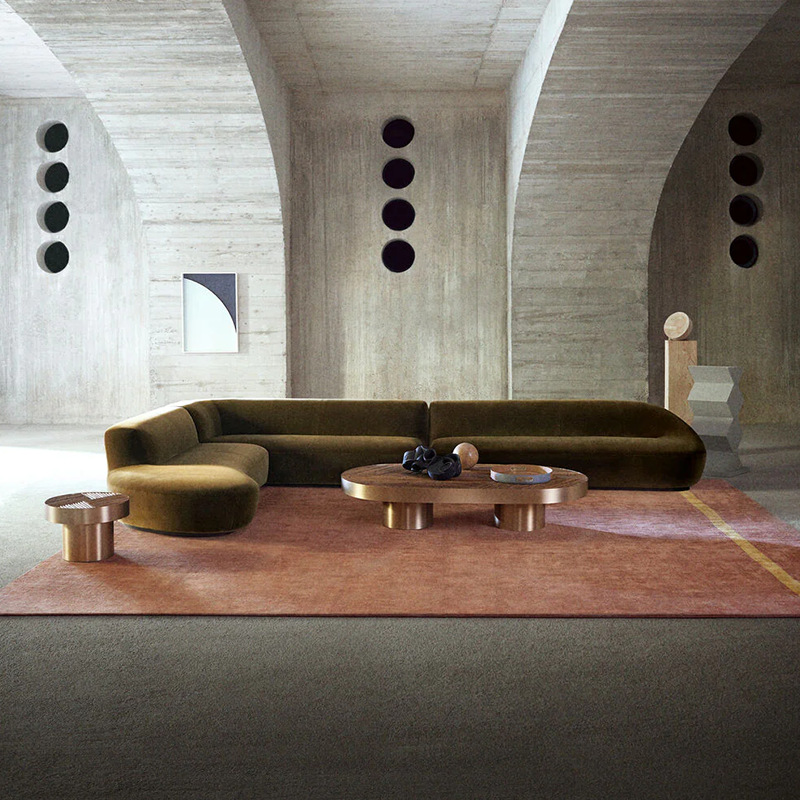 Sofá de esquina de tela de alta gama sandia seating system sofa [venta directa de fábrica de exportación]