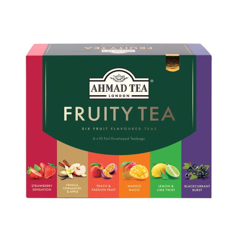 British imported AHMAD Yaman tea selected fruit flavor black tea 120g gift box fruit flavor tea bag leaf bag British imported AHMAD Yaman tea selected fruit flavor black tea 120g gift box fruit flavor tea bag leaf bag
