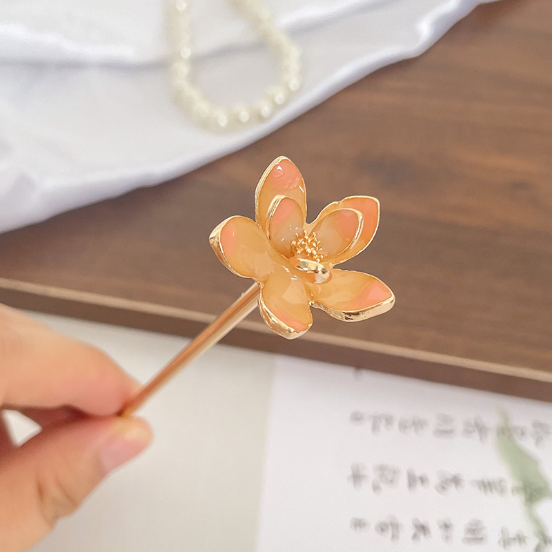 5-gradient pink flowers