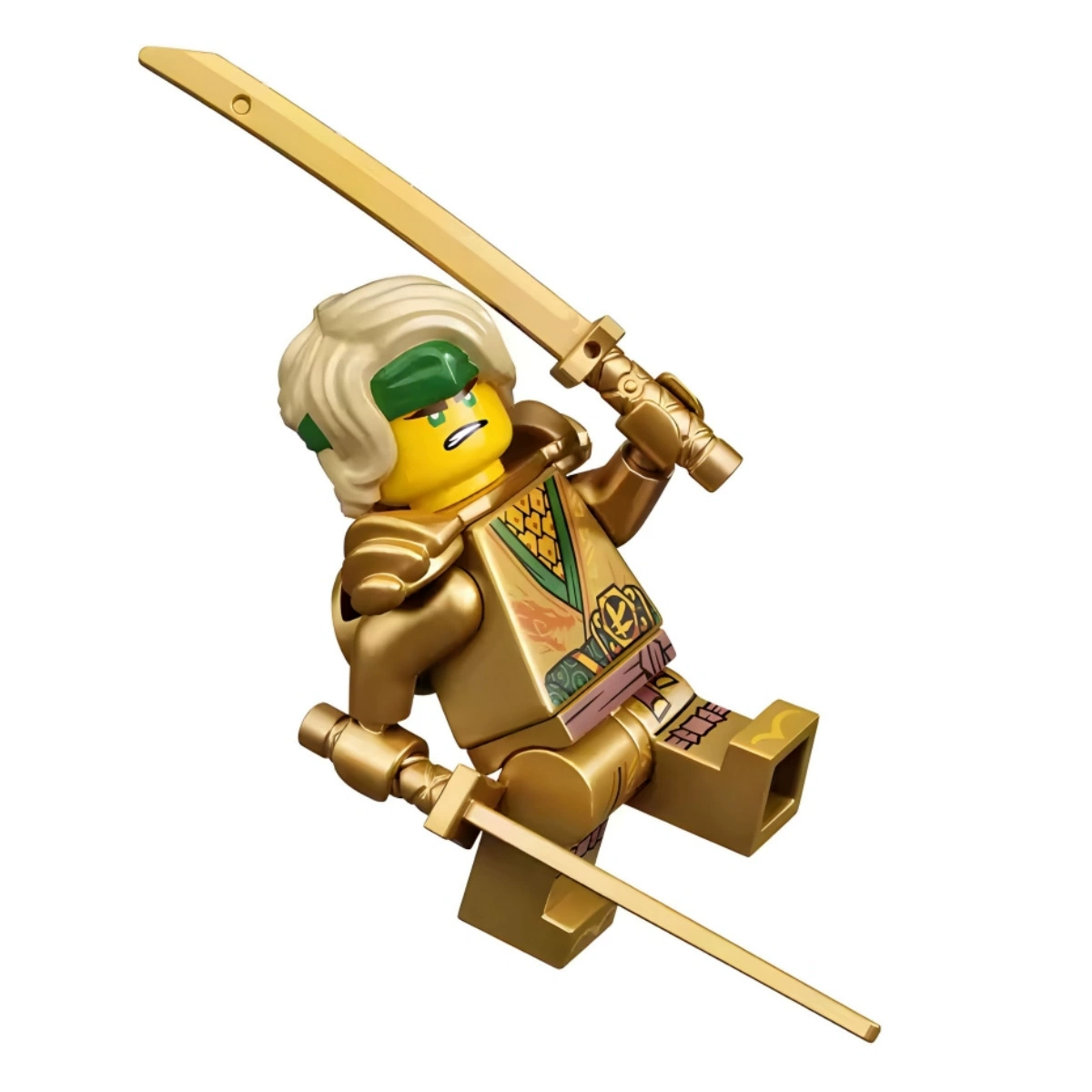 Минифигурка Niya сезон 17 — фантомный дракон ниндзя, совместима с Lego, с оружием