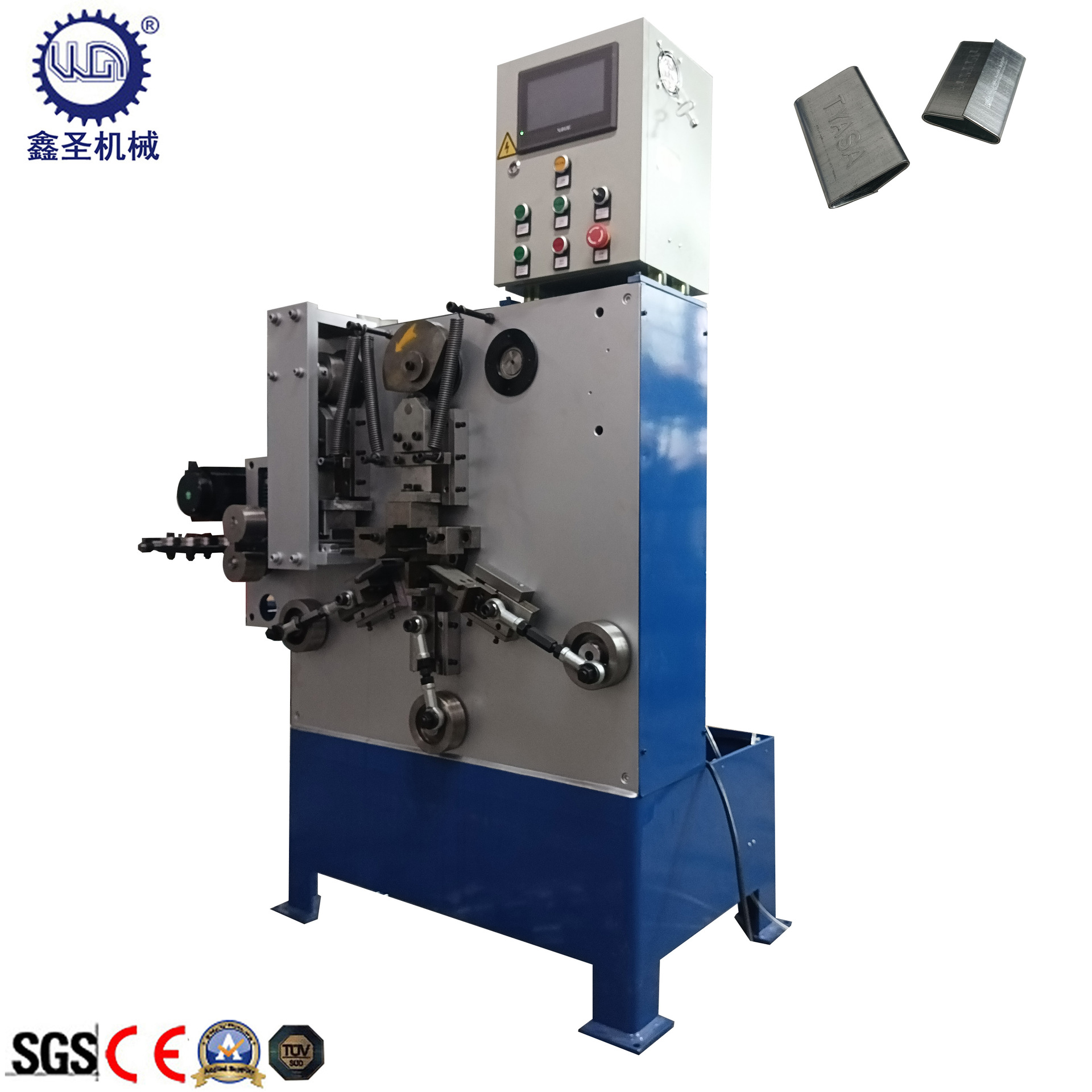 厂家直供塑钢扣打包扣机16/19/25/32mm多规格印字款打包带专用