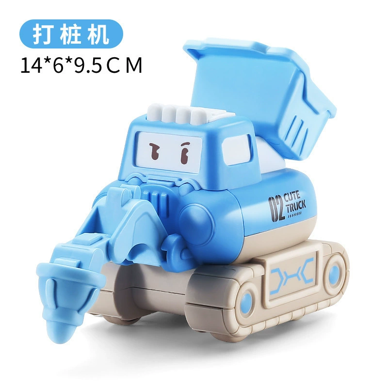 Warrior, inertia toy car, ambulance, police car, cartoon small car model