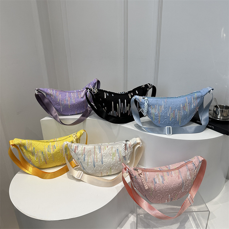 2024 nueva moda moda bolsos populares de hombro para mujeres bolsas de bolsas de bolsas