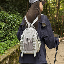 新款户外旅行轻便背包潮书包大学生双肩包休闲运动睿营胸包登山包