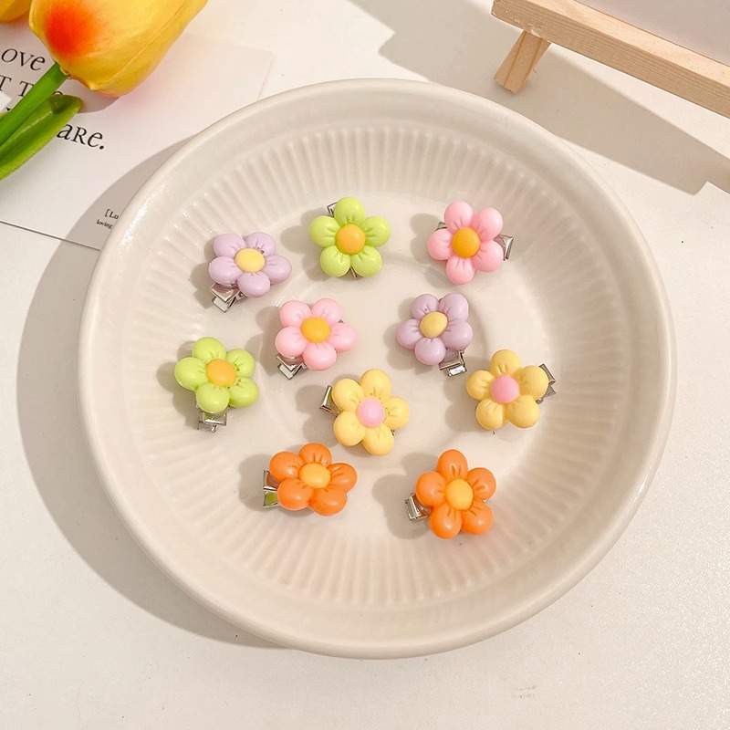 Horquilla para niños de otoño e invierno, sensación de alta calidad, no daña el cabello, pequeña fragancia, horquilla de felpa para niña, tocado, lindo clip lateral