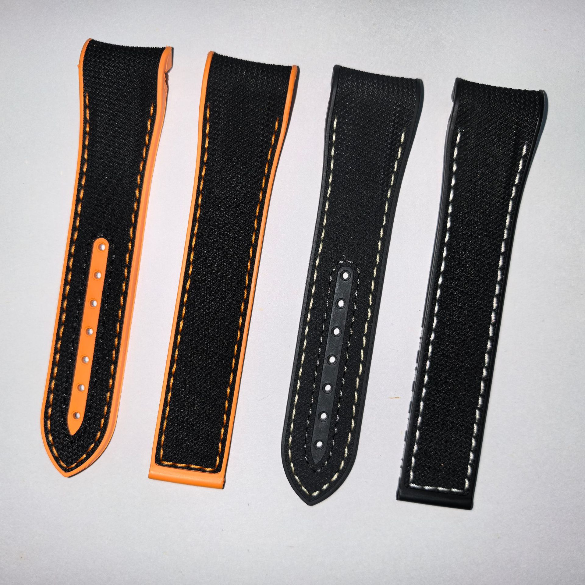 适配欧米加海洋宇宙600海马300手表带8900系列氟橡胶带男21mm