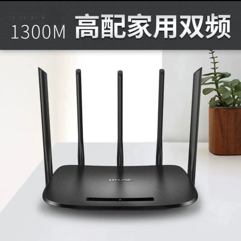 Двухдиапазонный беспроводной маршрутизатор TP-LINK65 гигабитный для дома, бывший в употреблении, 5G, настенный крепеж, аренда, три сети