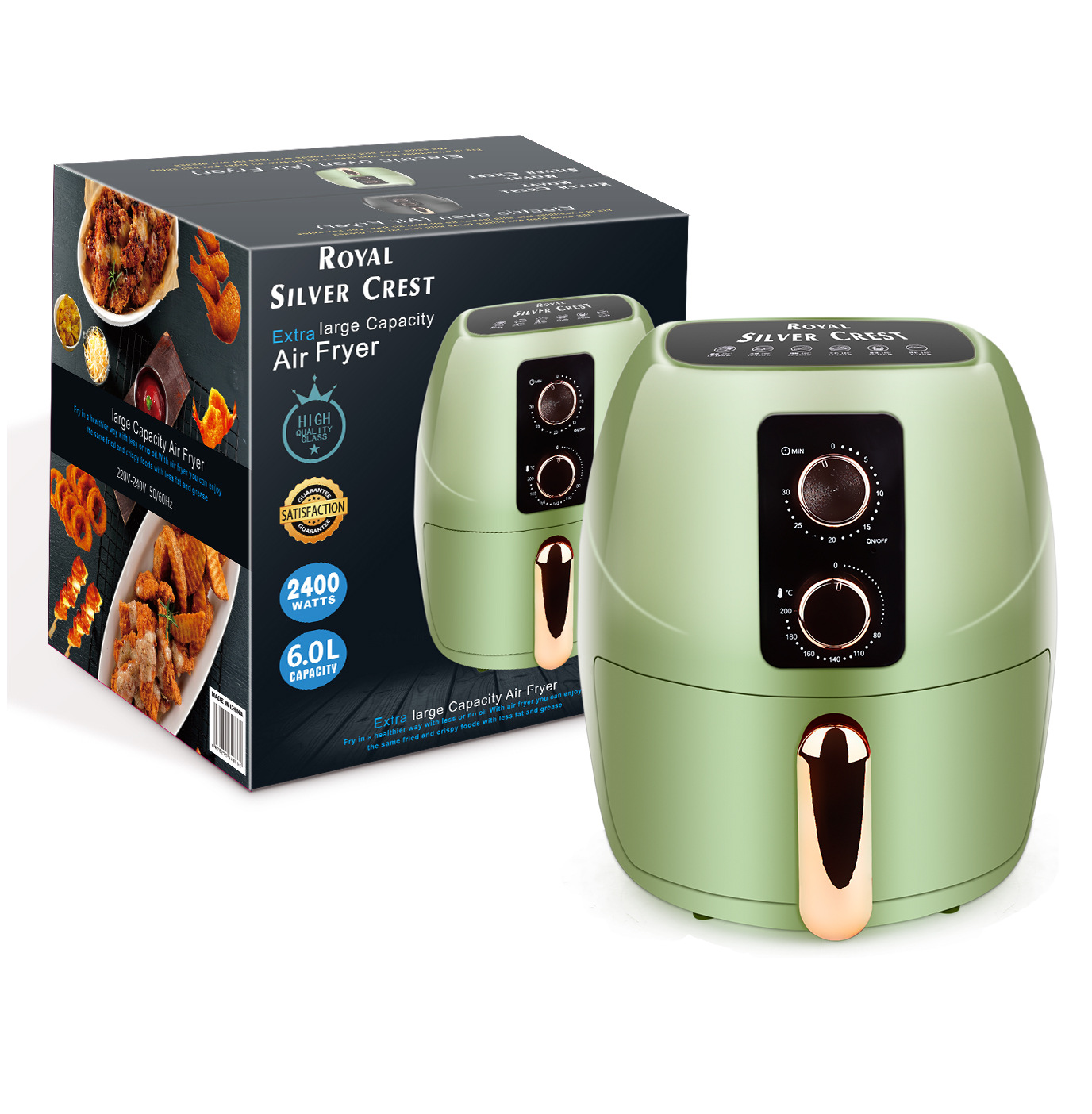 爱马仕空气炸锅绿色