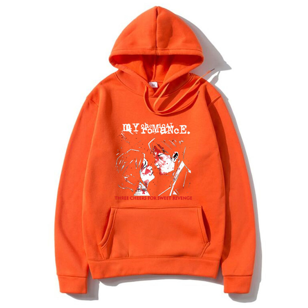 Mi romance químico para sudaderas con patrones dulces, sudaderas, sudaderas de algodón para hombres y mujeres de tres sonidos, moda