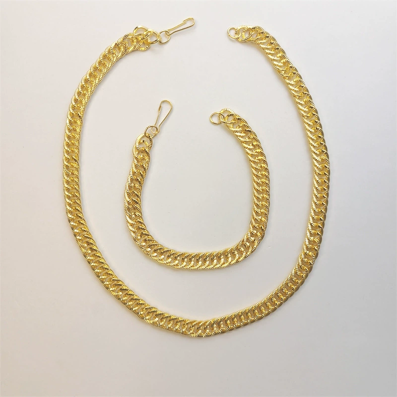 Оптовая продажа имитация золотой цепи для местных фотографов