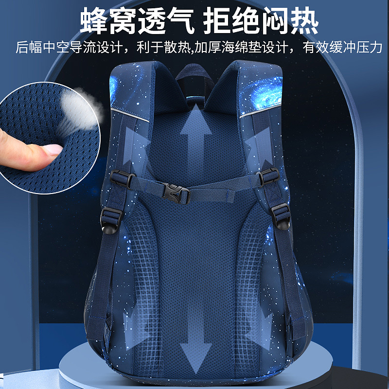 Mochilas escolares para niños, niños de primer a tercer a sexto grado, estudiantes de primaria 2024, nueva mochila de protección de la columna con reducción de carga