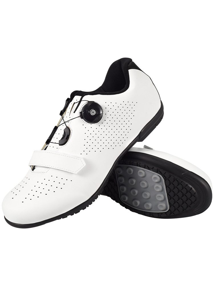 Zapatos de ciclismo sin candado para hombres y mujeres, bicicletas de montaña sin candados, zapatos de carretera de suela dura de cuatro estaciones, equipo de ciclismo image 5