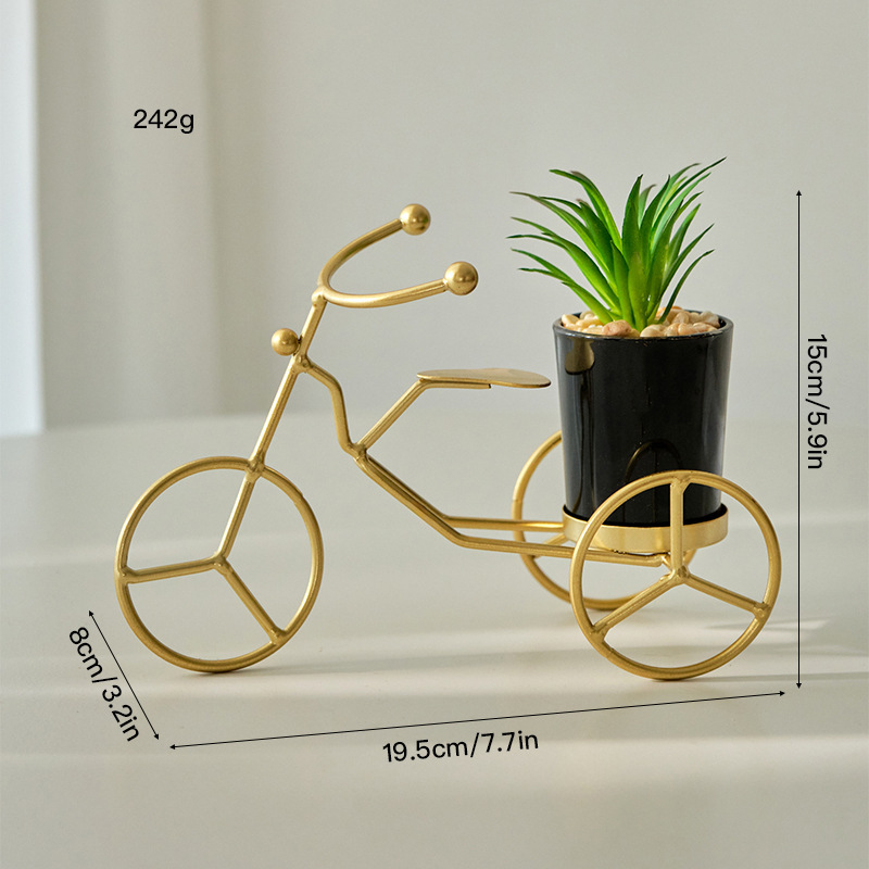 装飾鉢植えホームライト高級アイアンレストランシンプルなヨーロピアンスタイルクリエイティブ家具リビングルーム玄関ラウンド装飾品|undefined