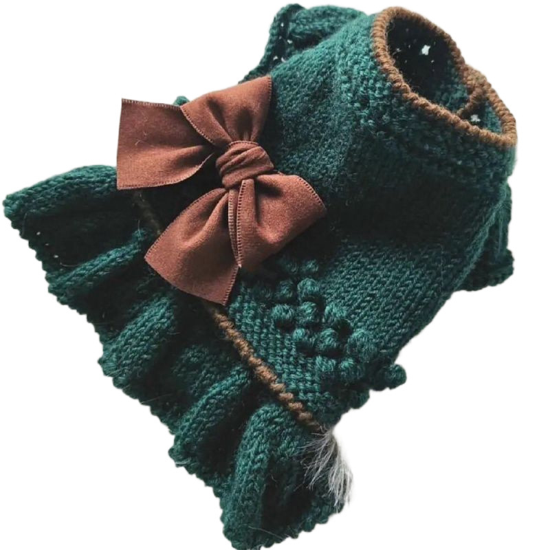 가을, 겨울 애완 동물 니트 스웨터 포메라니안 푸들 강아지 테디 비숑 작은 강아지 슈나우저 고양이 옷