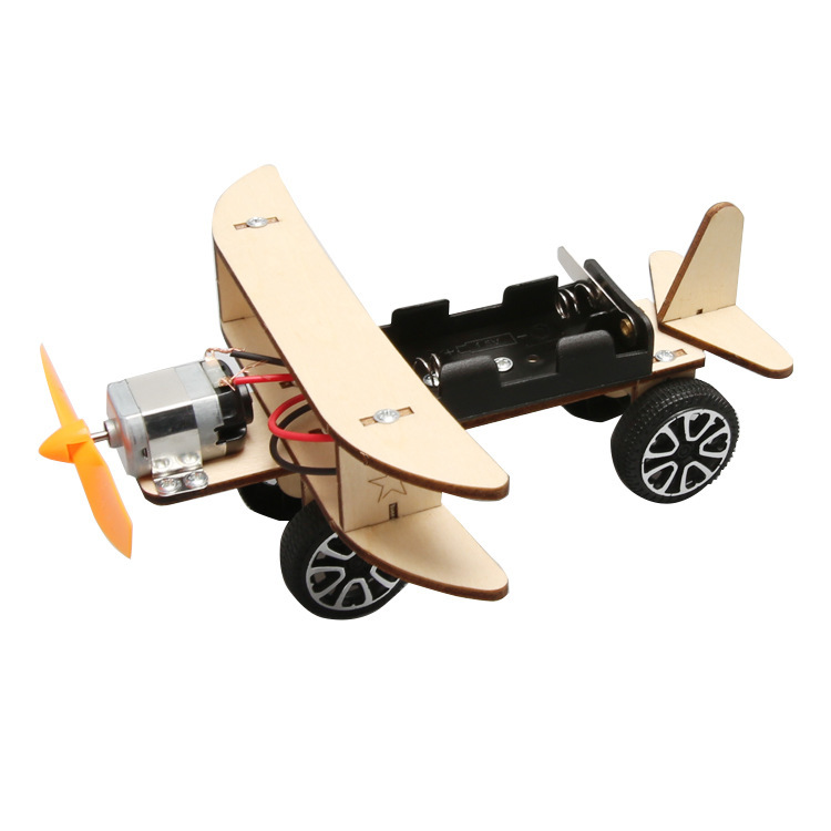 科学技術の小さいのは電動の滑走する飛行機のdiyの手作りのアホウドリの飛行機の模型の実験材料の学生のおもちゃを作ります。|undefined