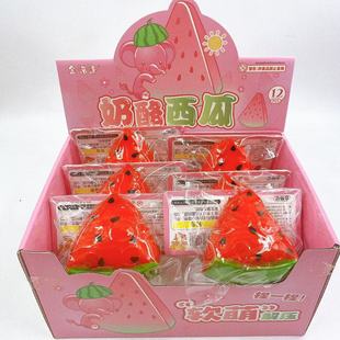 Watermelon pinch music slow rebound fluid simulation fruit decompression toys new strange creative watermelon food play wholesale