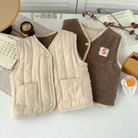 童马甲;童棉袄/棉服;普通外套