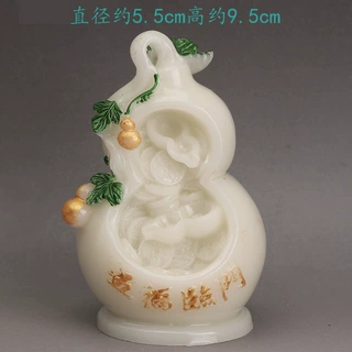 新品夜光五福临门葫芦祈福家居装饰摆件