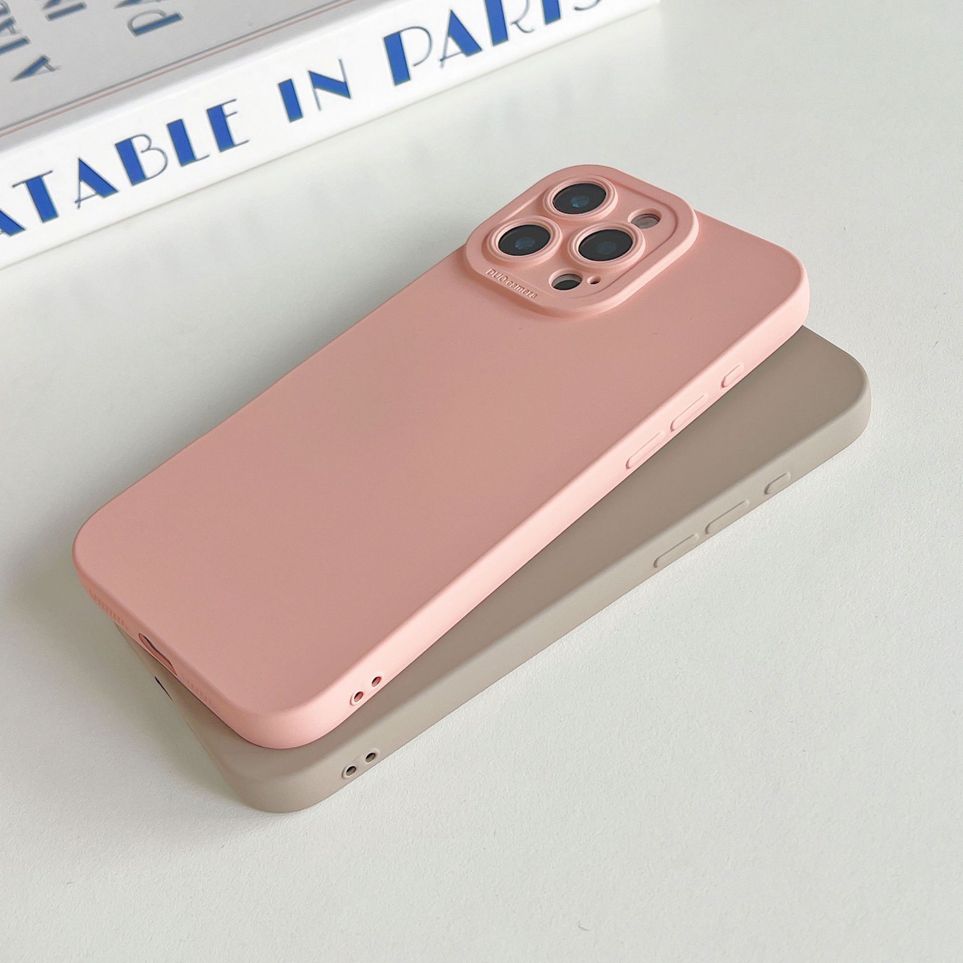 55g Weight iPhone Applicable Brands Phone Cases Classification tpu Material Solid Color Pattern Simple Style Style Tpu Solid Color Simple Style Phone Cases Phone Accessories 22