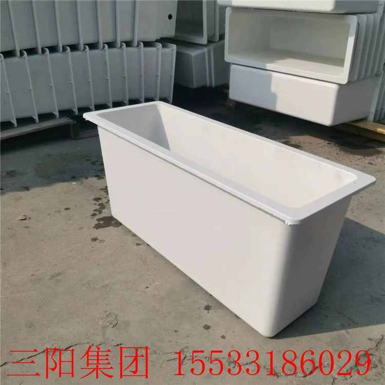 FRP цветочный ящик открытый прямоугольный FRP цветочный горшок виадук FRP комбинированный цветочный ящик производитель