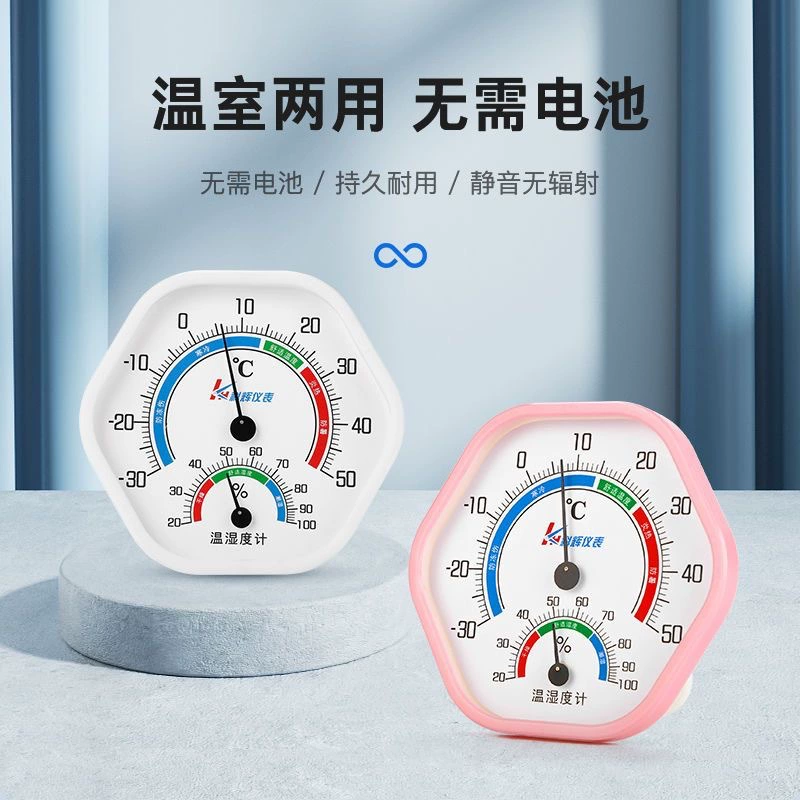 Тяньцзинь Kehui механический бытовой измеритель температуры и влажности в помещении для детской комнаты, настенная теплица, высокоточная прямая продажа с фабрики