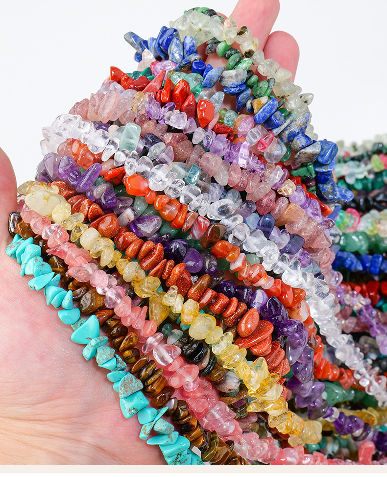 Fashion Irregular Crystal Beaded Unisex Bracelets 1 Piece