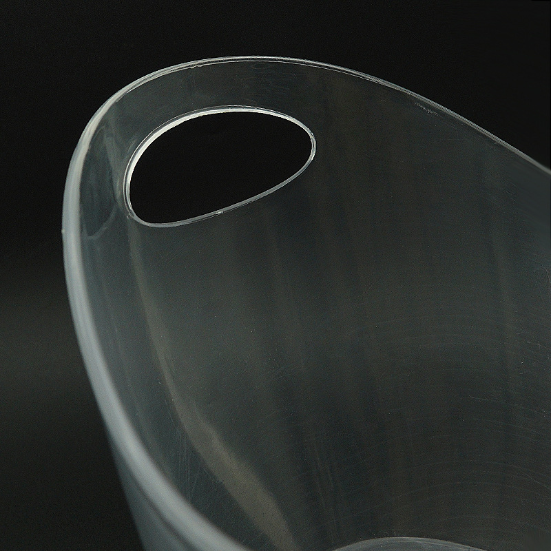 Cubo de hielo de lingote transparente Cubo de cerveza engrosada bar KTV Champagne vino Cubo de vino extranjero cubo de hielo grande de tamaño pequeño