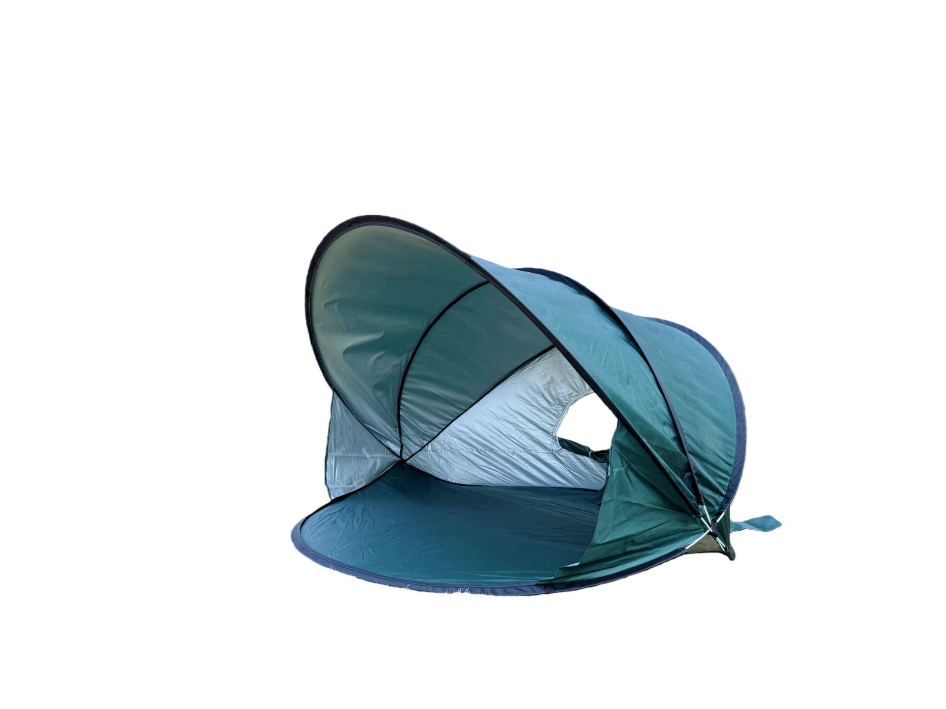 【Cross-Border Hot Item】2-3 Person Quick-Open Beach Grass Lawn Tent, Sun-Proof, Wind-Proof, Easy to Fold and Carry, Suitable for Camping