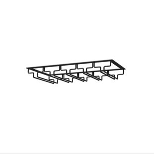 Wrought Iron Hanging Rack Bar Counter Restaurant Bar Kitchen Top Hanging Rack Hanging Wine Rack Kitchen Hanging Rack