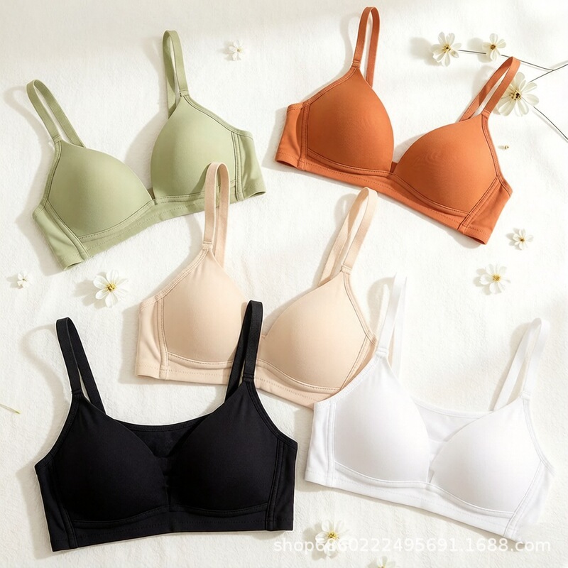 Wholesale Lingerie for Girls, Thin Style for Students, Small Chest, Gathers Side Breasts, Breathable, Smooth Surface, Anti-Sagging Bra, Sexy Style Wholesale Lingerie for Girls, Thin Style for Students, Small Chest, Gathers Side Breasts, Breathable, Smooth Surface, Anti-Sagging Bra, Sexy Style
