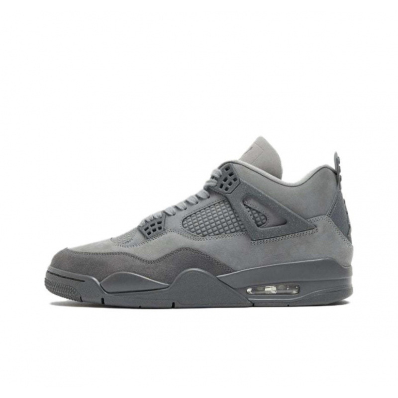 AJ4ハイエディション ミッドナイトブルー＆ホワイトセメント ハイカット ファッションカジュアルスポーツバスケットボールシューズ ピンクブラックカラー ハイカット 快適|undefined