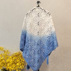 オリジナル純粋な植物イサティス手作り絞り染めブルードレス文学花子供ロングスカート日焼け止め女の子スカート