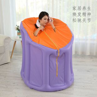 Home Sauna Bath Box Full-Body Sweat Steaming Room Sweat Chamber Fumigation Barrel Home Folding Steam Machine Detox Postpartum Steaming Bag