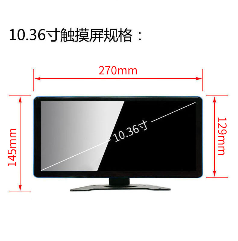 4-channel surveillance dashcam for large trucks, featuring high-definition 1080P full-color night vision and a panoramic rear-view camera