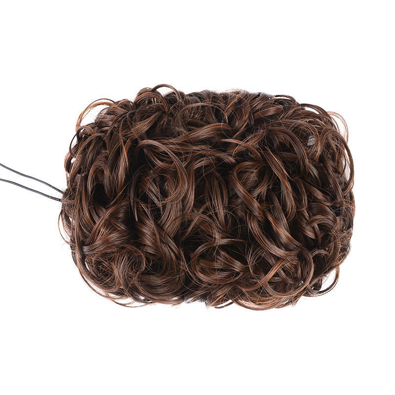 Garland vintage peine bolsa de pelo banda de pelo rizado moño bolsa de pelo cheongsam vestido bola cabeza cos Garland peine brotes de pelo