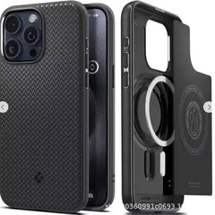 spigen は IPHONE 16 14 タイヤパターン TPU 磁気滑り止め落下防止電話ケース Apple 17pro に適しています。
