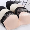 Supporting underwear for leisure, straps, push up bra, fashionable comfortable tube top, simple and elegant design, strapless