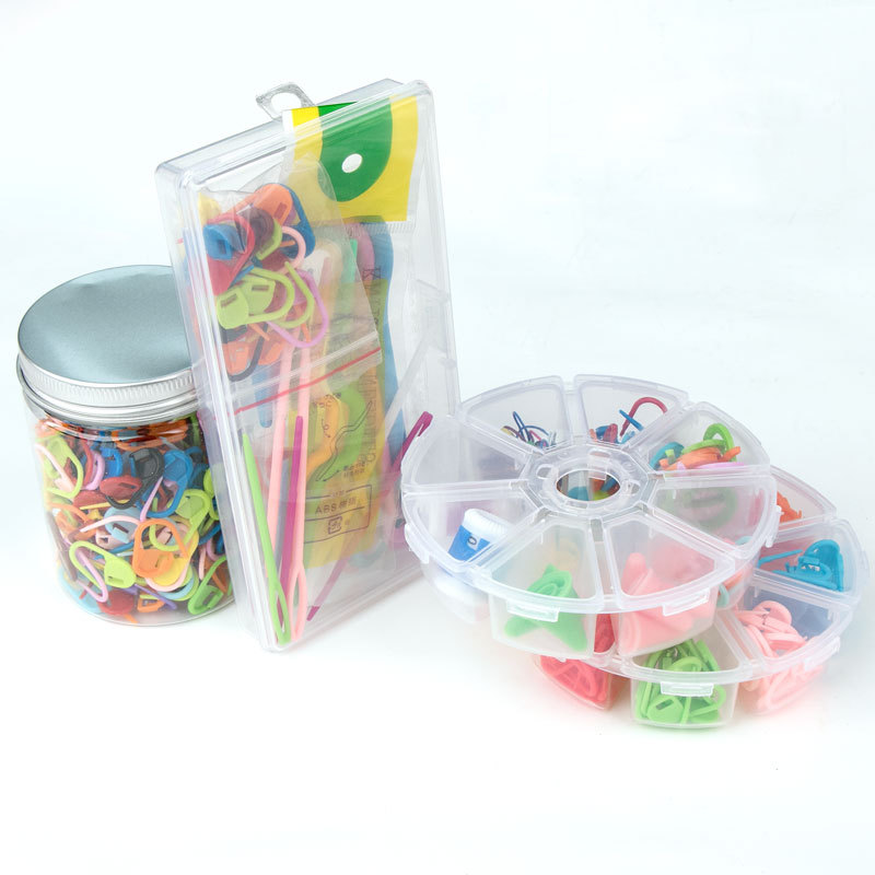 Plastic sewing knitted sweater marker buckle wool crochet pin marker knitting marker needle fixed buckle buckle