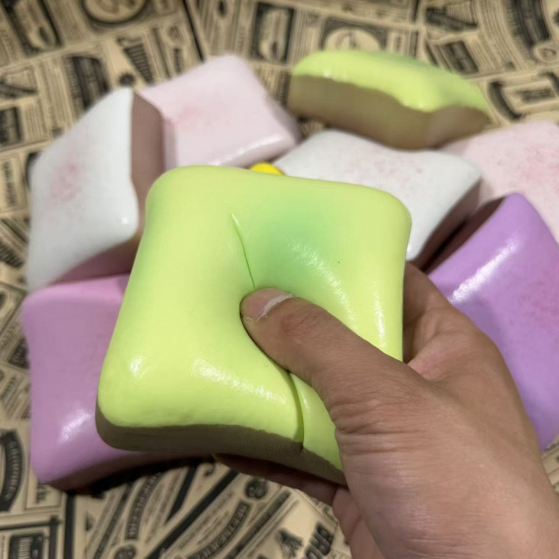 [Nuevo producto] sandía de verano pellizco pellizco le rebote lento húmedo suave de alto valor de la cara reducción de la compresión y descarga juguetes puestos al por mayor