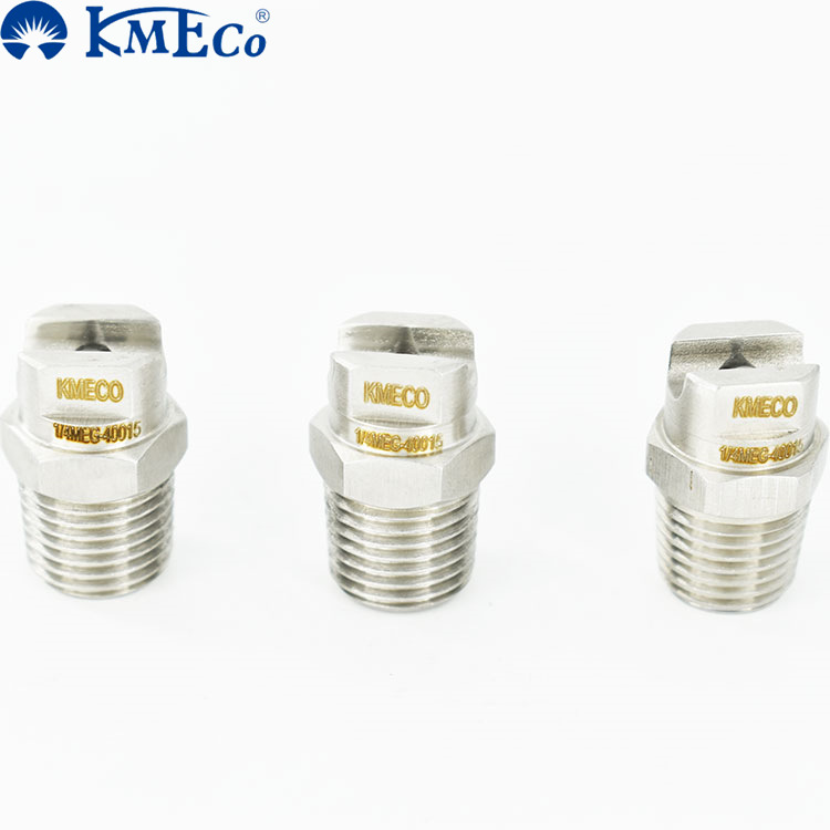 莱克勒替代款扇形高压清洗喷嘴塑料不锈钢材质可选0-110°喷射角