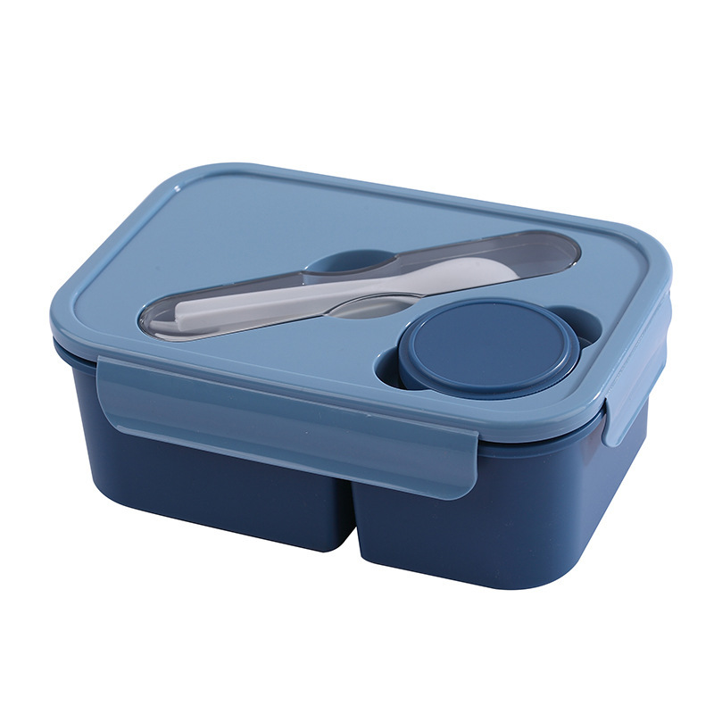Blue two-compartment shrink wrap