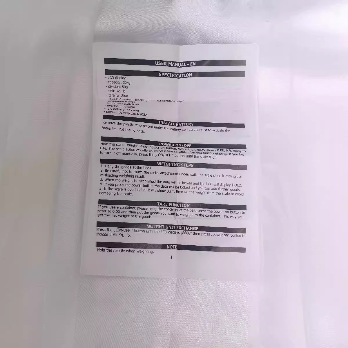 2024 nueva escala portátil 50kg escala electrónica exportación escala de equipaje escala expreso escala especial aeropuerto
